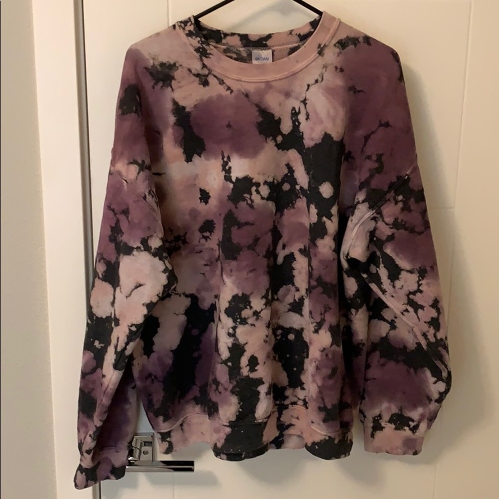 Wmms Vintage Crew Tie Dye Sweatshirt